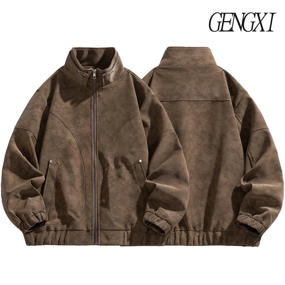 Men’s Classic Leather Harrington