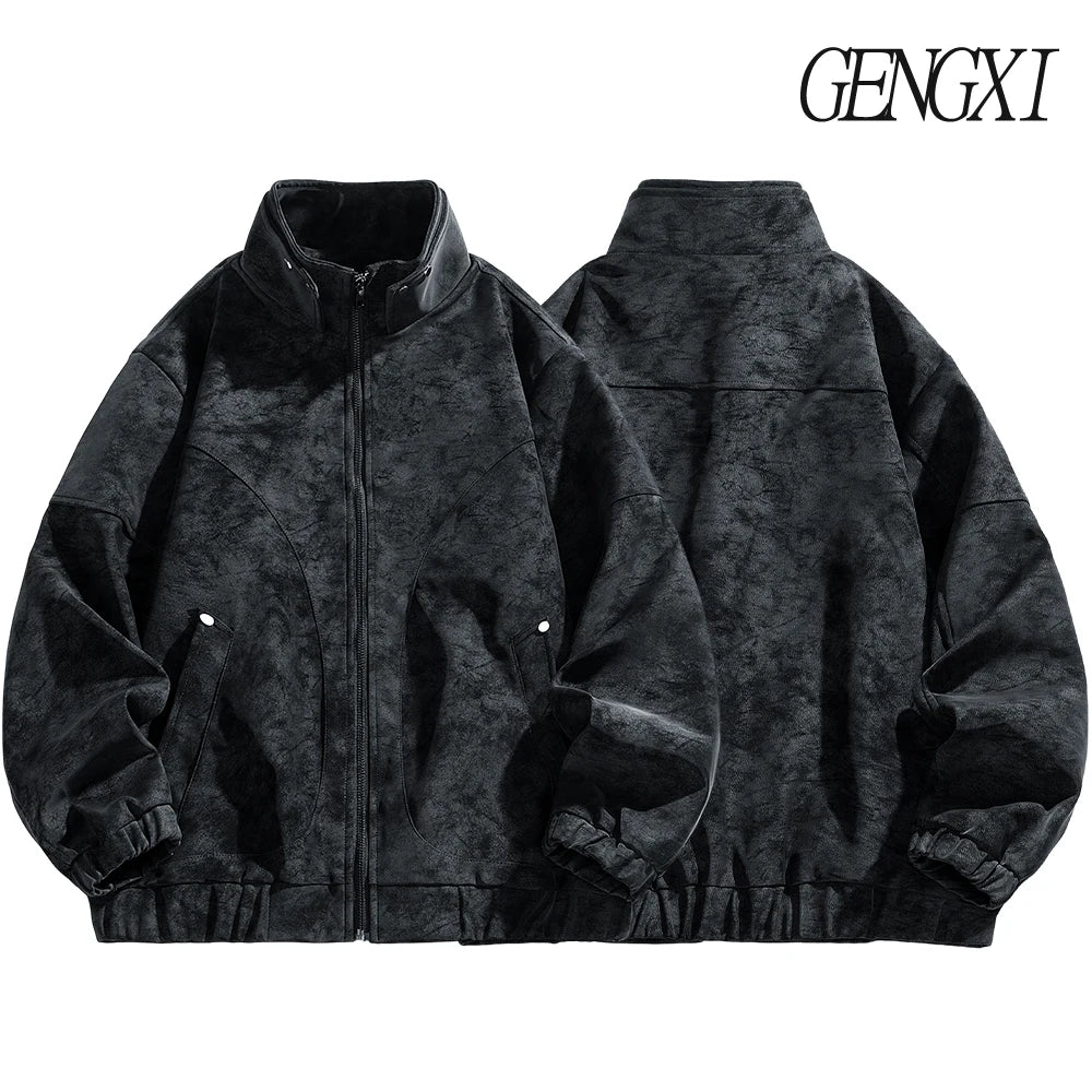 Men’s Classic Leather Harrington