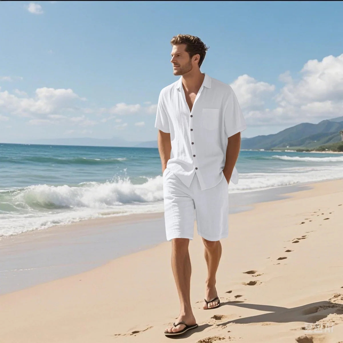 Summer Linen Set