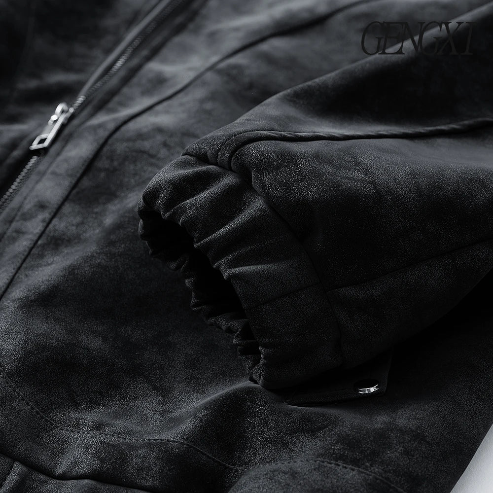 Men’s Classic Leather Harrington