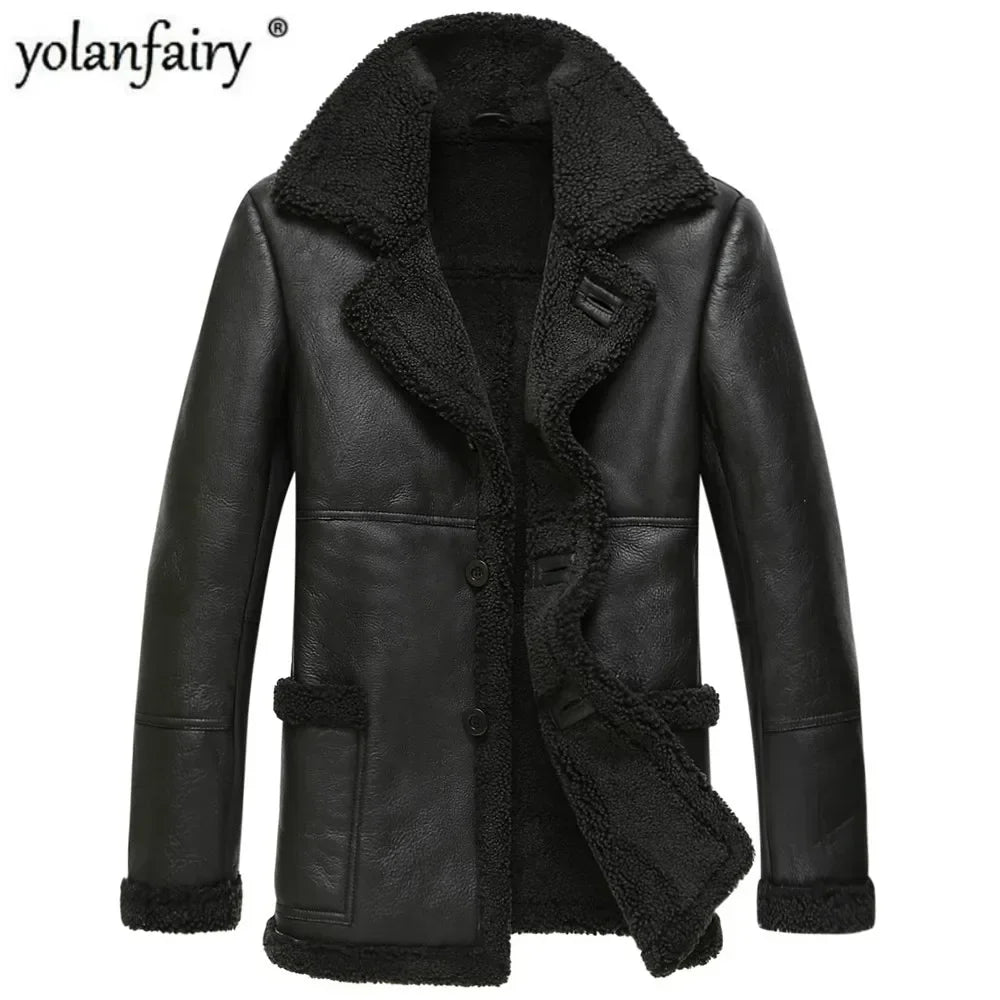 Classic Sheepskin Bomber