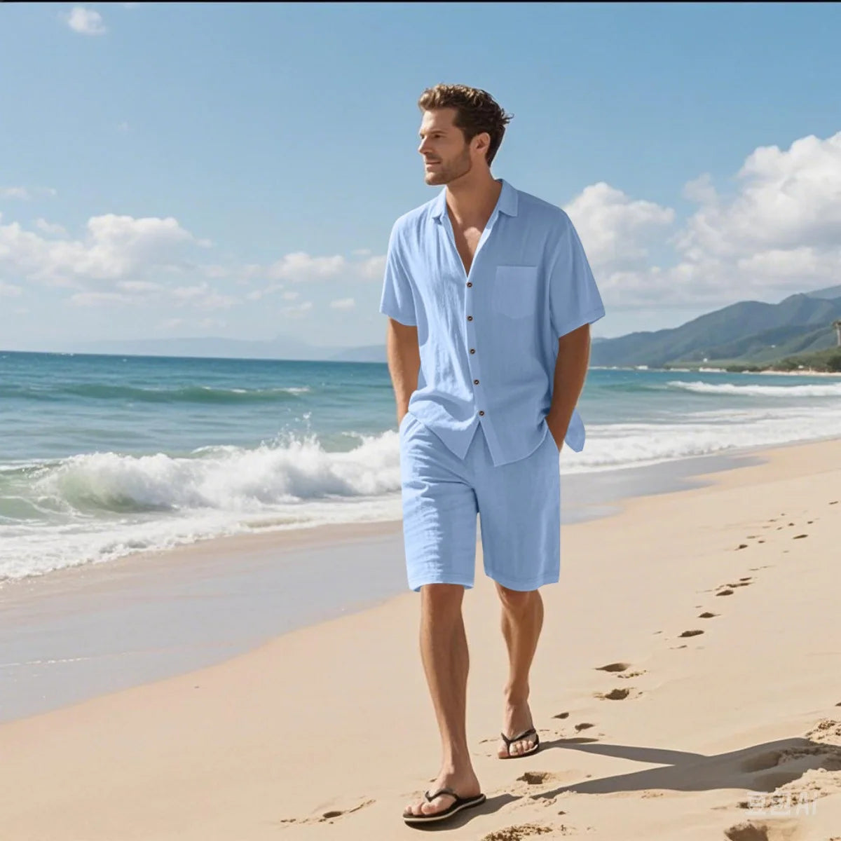 Summer Linen Set