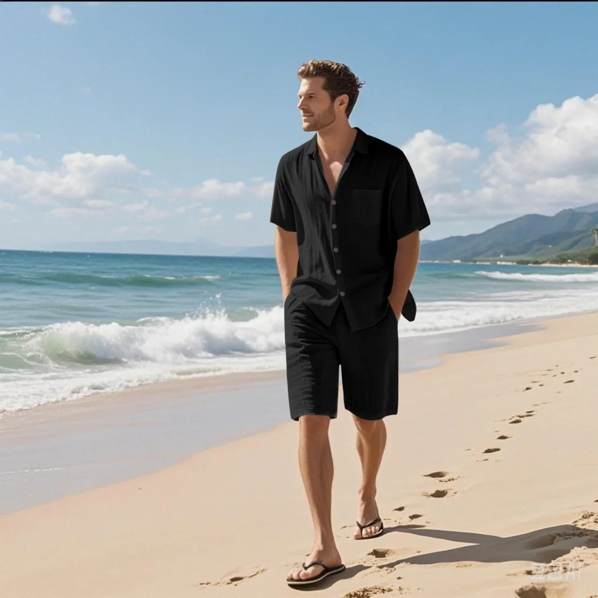 Summer Linen Set