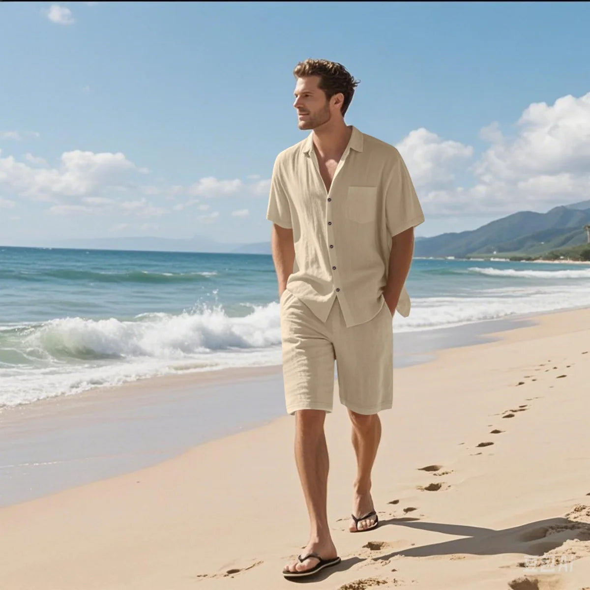 Summer Linen Set