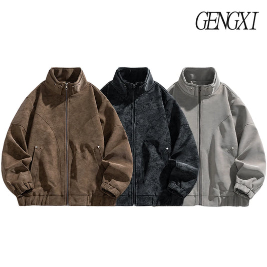 Men’s Classic Leather Harrington