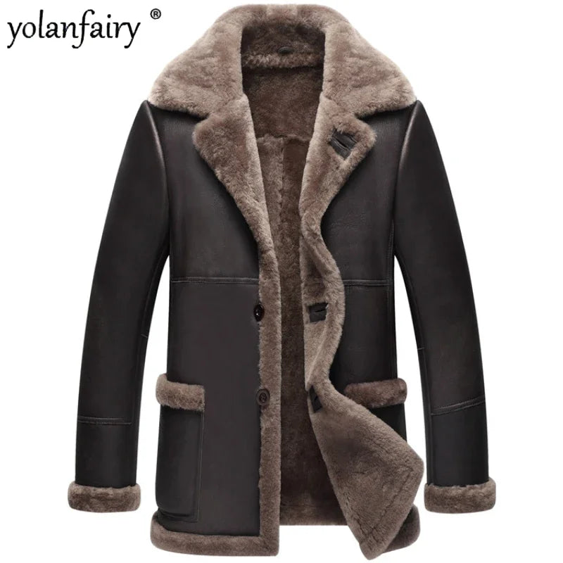 Classic Sheepskin Bomber